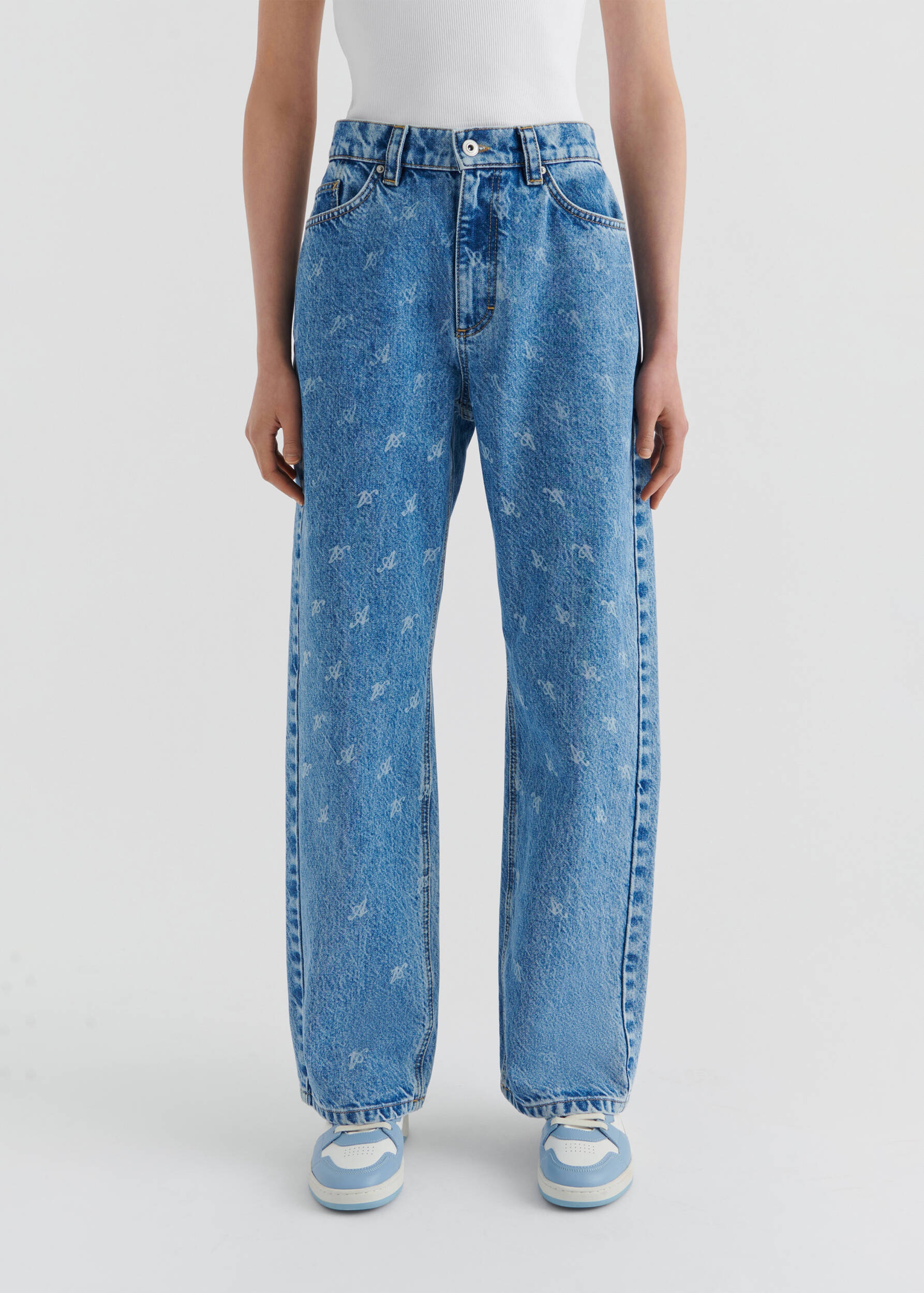 Faded Signature Sly Jeans - 2
