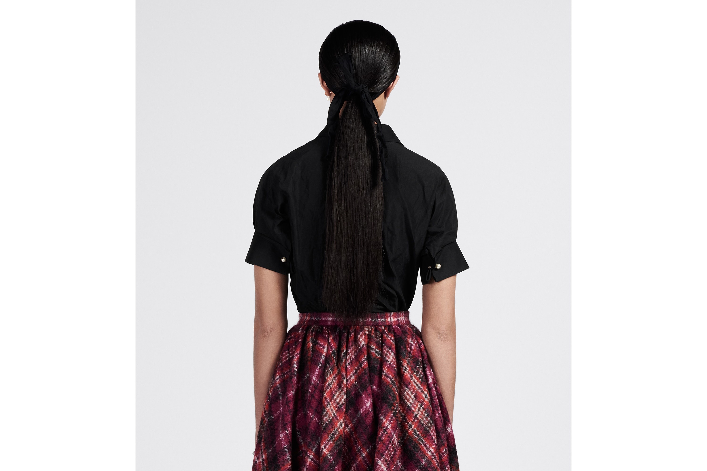 Blouse with Puff Sleeves - 6