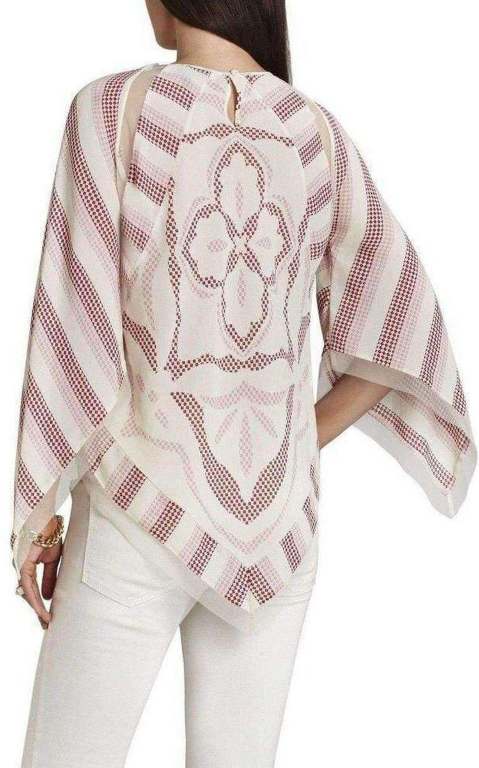 BCBGMAXAZRIA - Elyza Print Block Top - 3