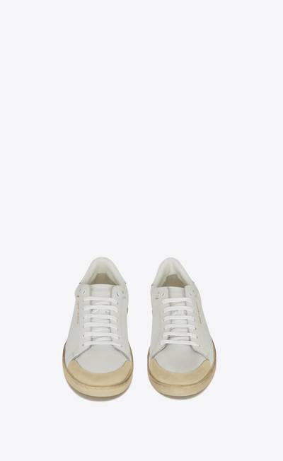 SAINT LAURENT court classic sl/39 sneakers in perforated leather outlook