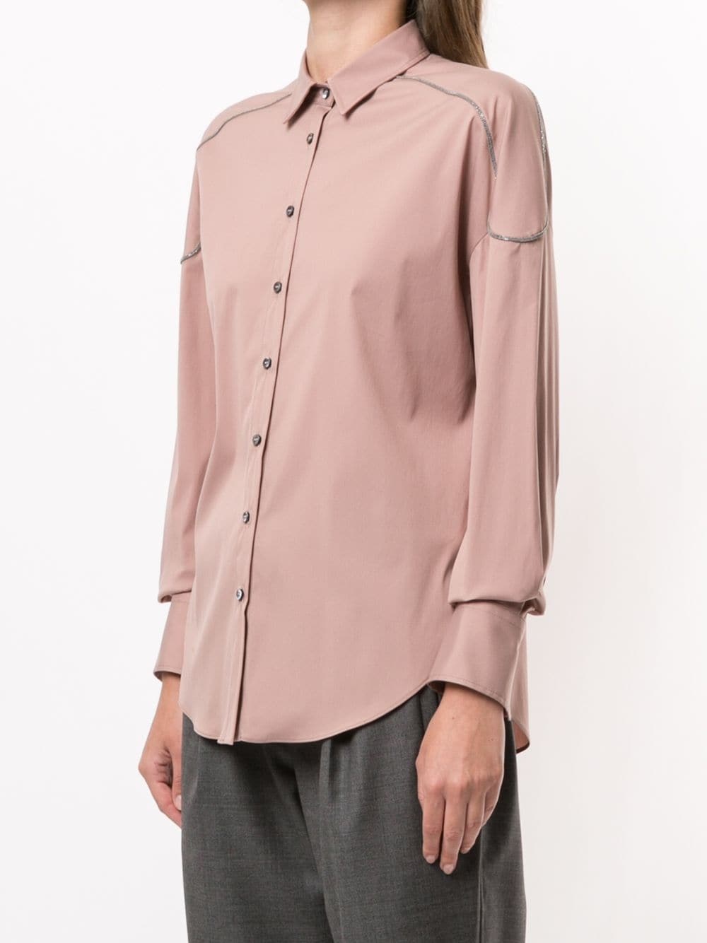 embellished one pocket shirt  - 3