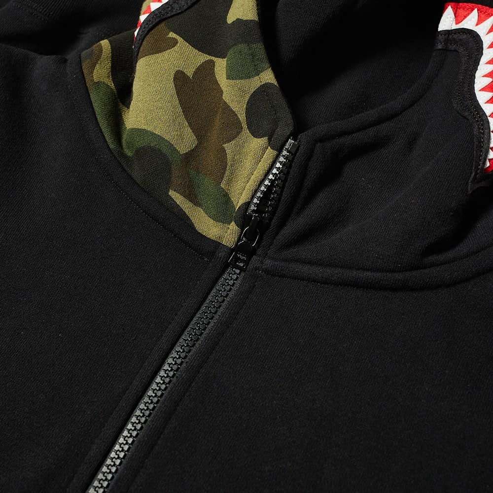 A Bathing Ape Shark Half Zip Hoody - 3