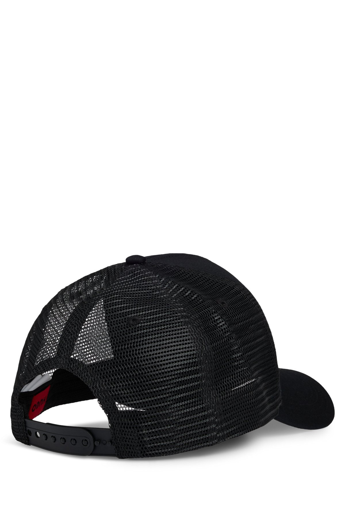 COTTON-TWILL CAP WITH MESH PANELS - 3