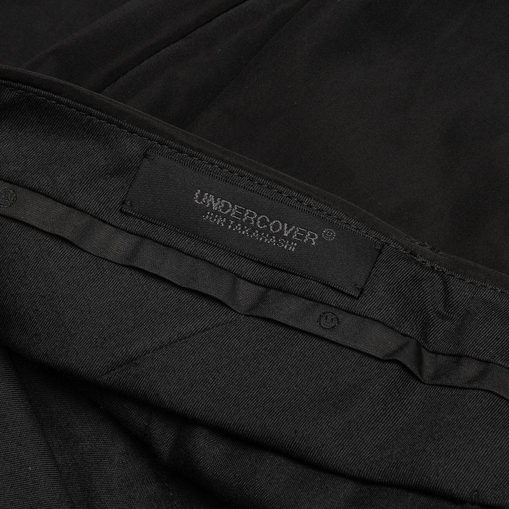 UNDERCOVER TAILORED PANTS - BLACK - 4