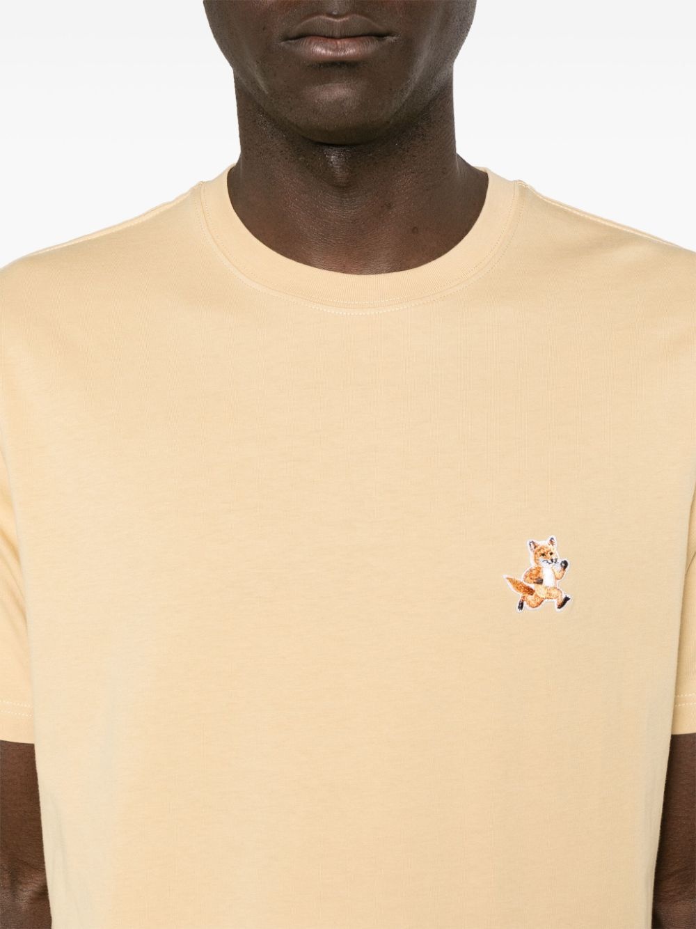 Speedy Fox-patch cotton T-shirt - 5