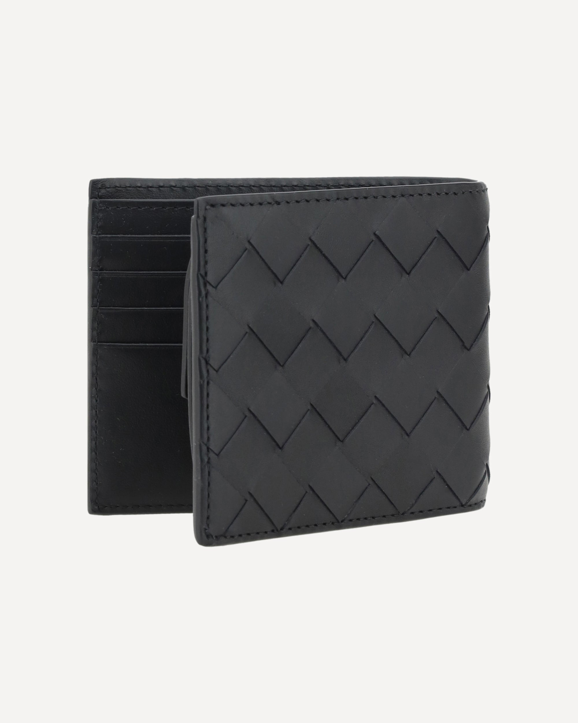 Wallet with the iconic intrecciato weave - 2