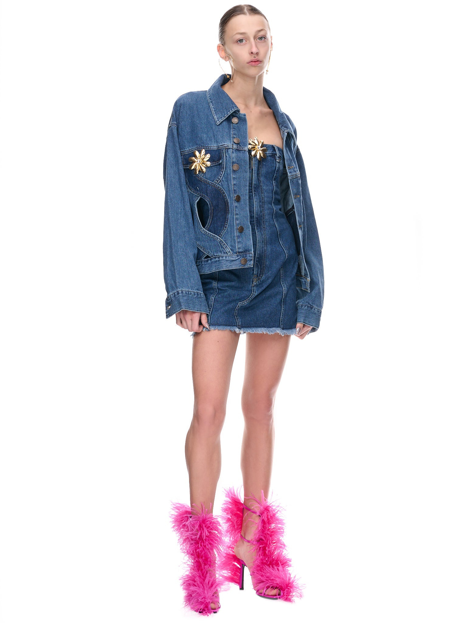 Rope Cut-Out Jacket - 6