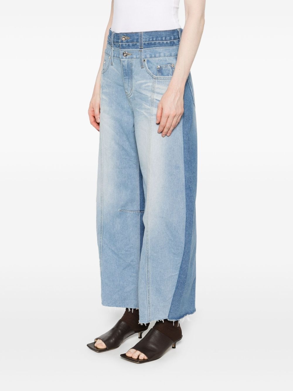 logo-patch jeans - 3