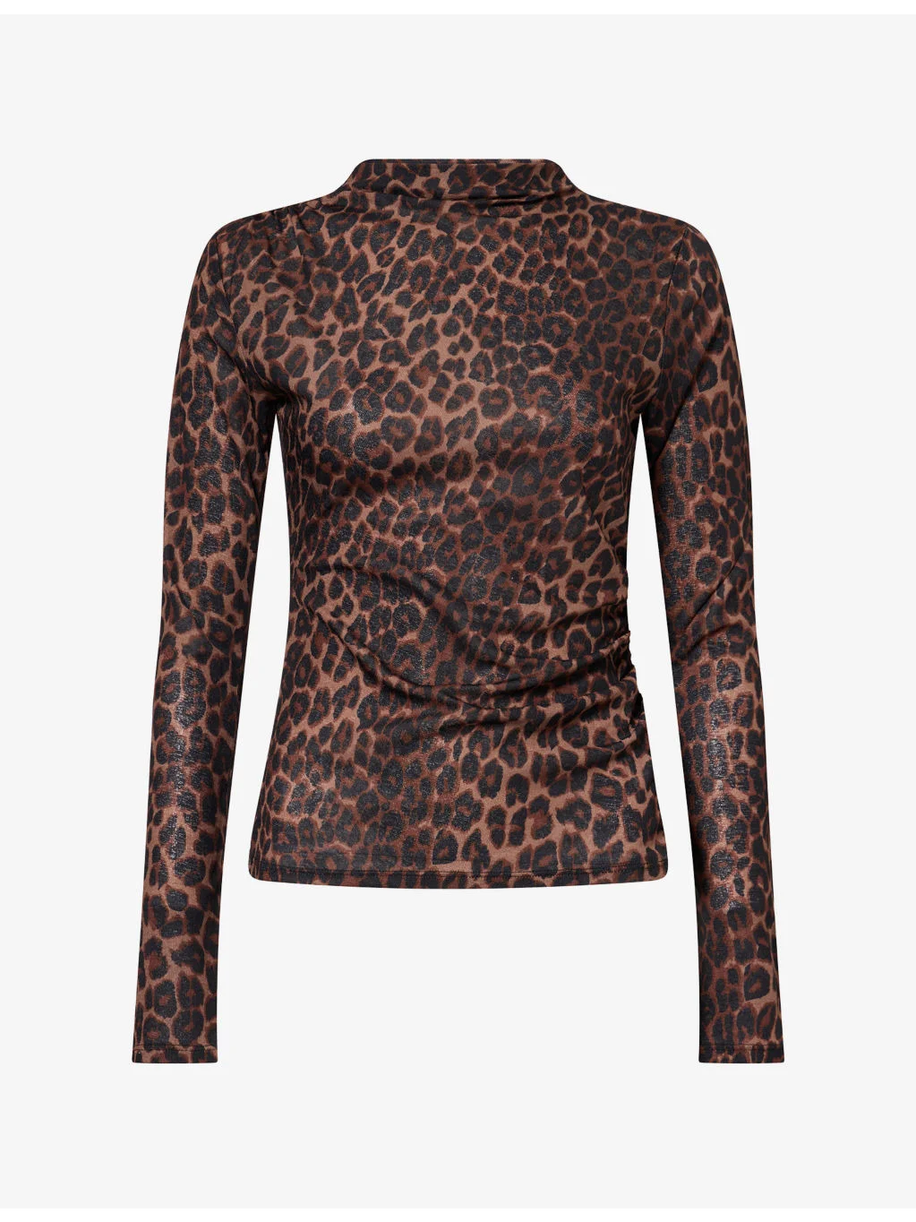 Joelle Mock-Neck Woven Top - 1