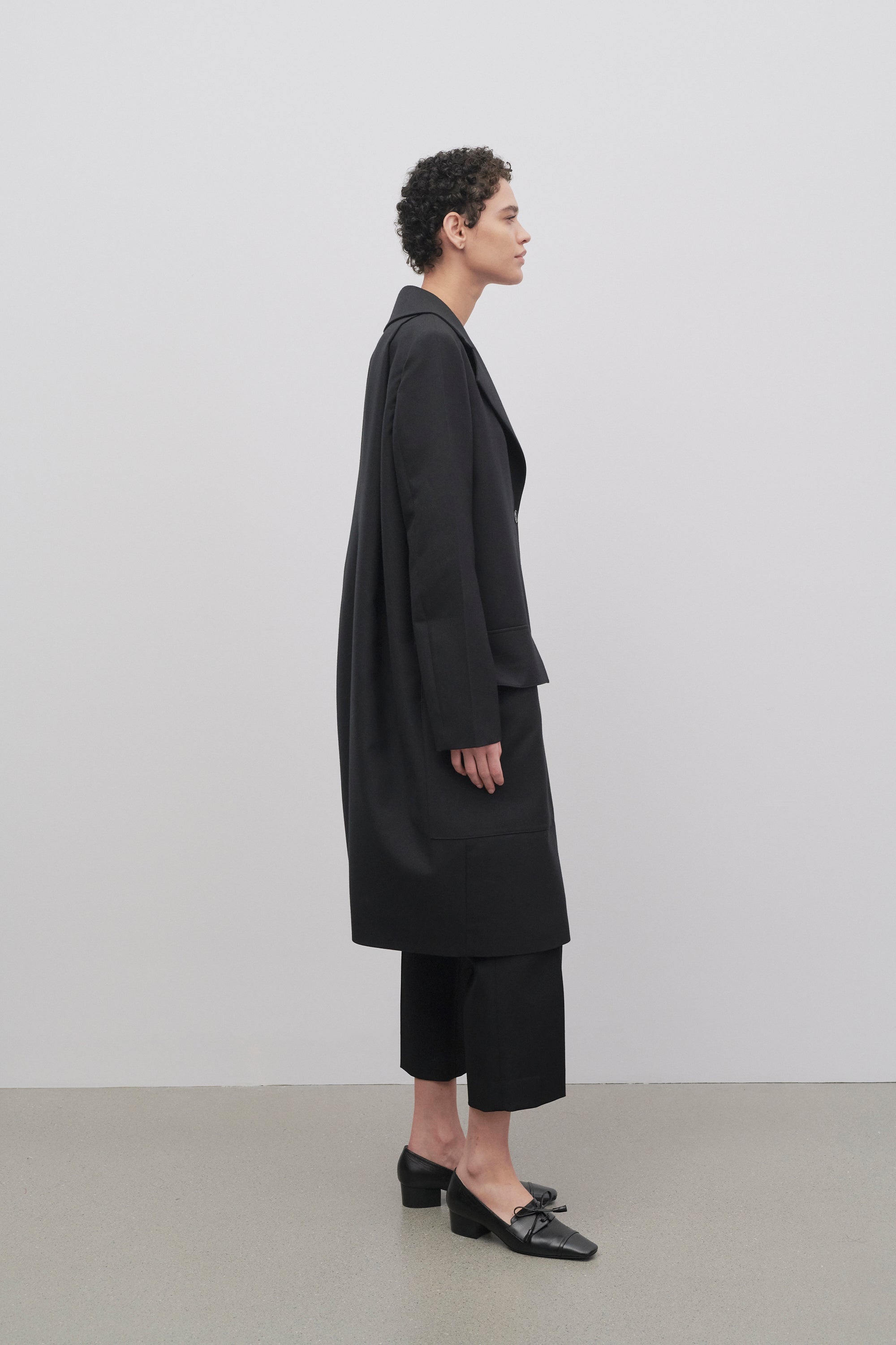 Nat Coat in Virgin Wool - 4