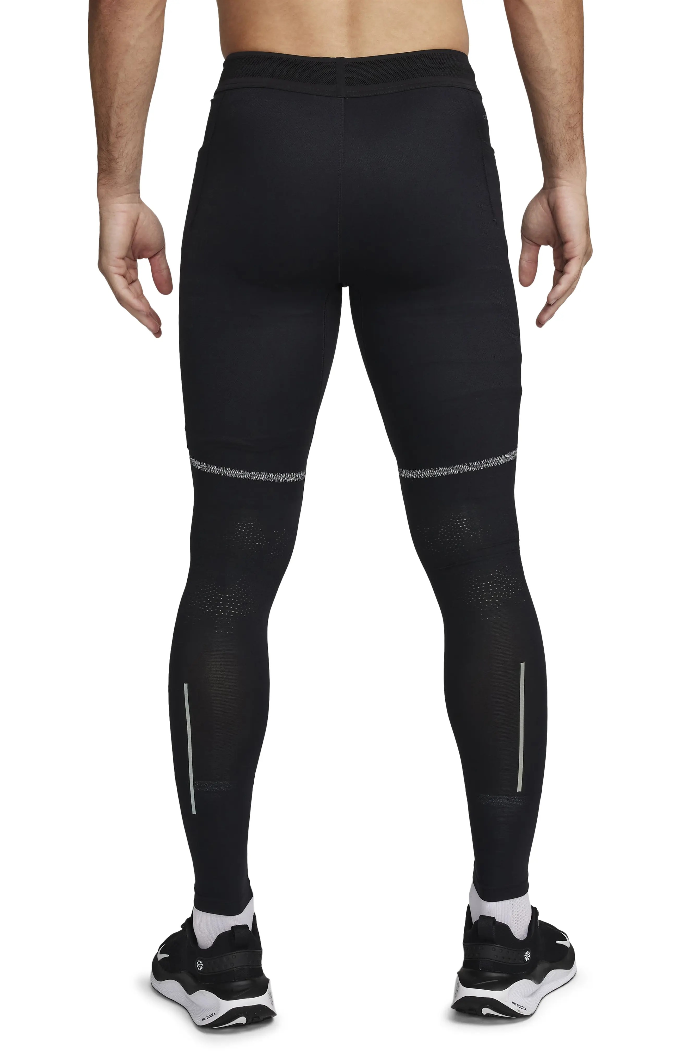 Dri-FIT Run Division Running Tights in Black/Dark Stucco - 2