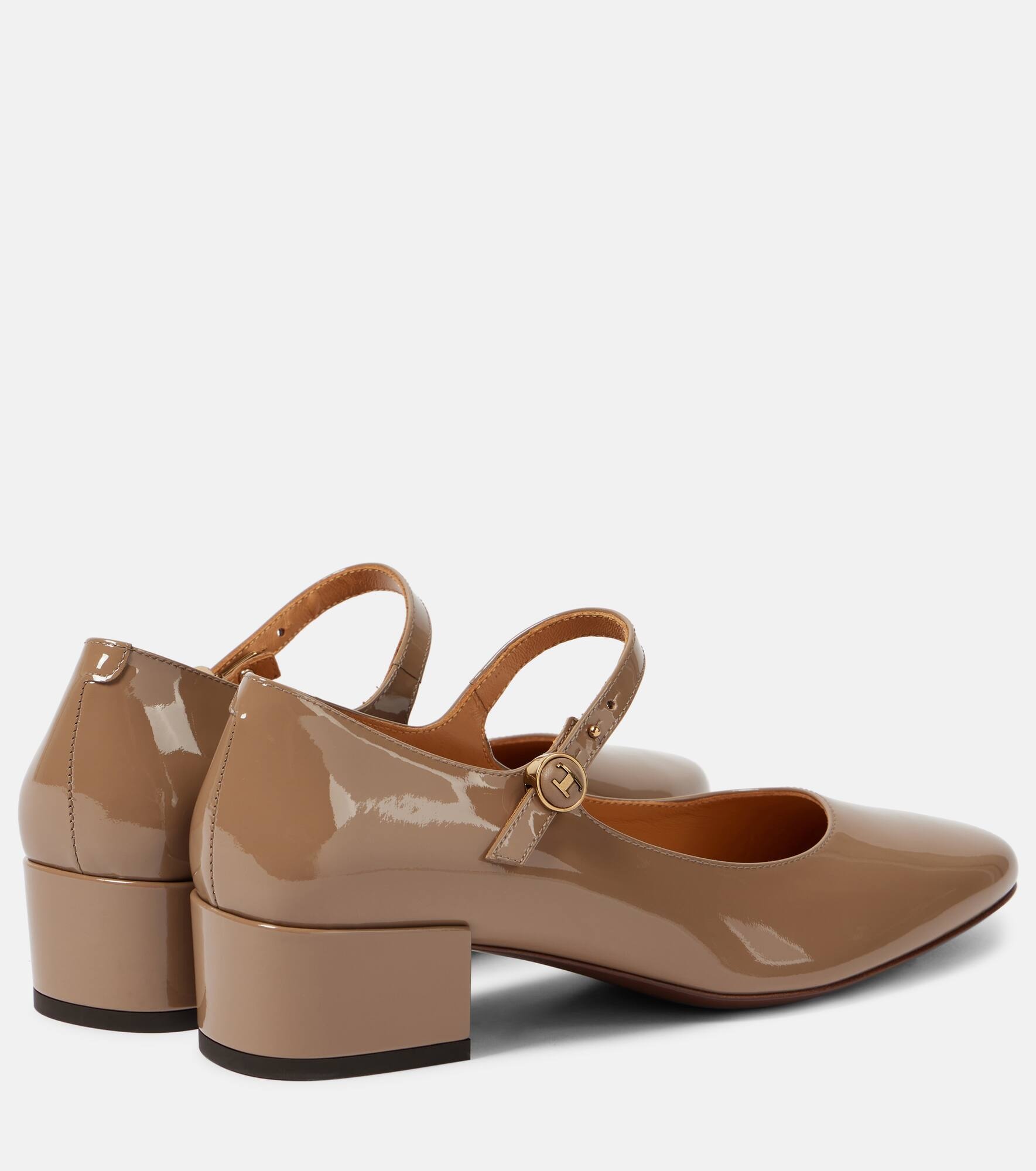 Patent leather Mary Jane pumps - 3