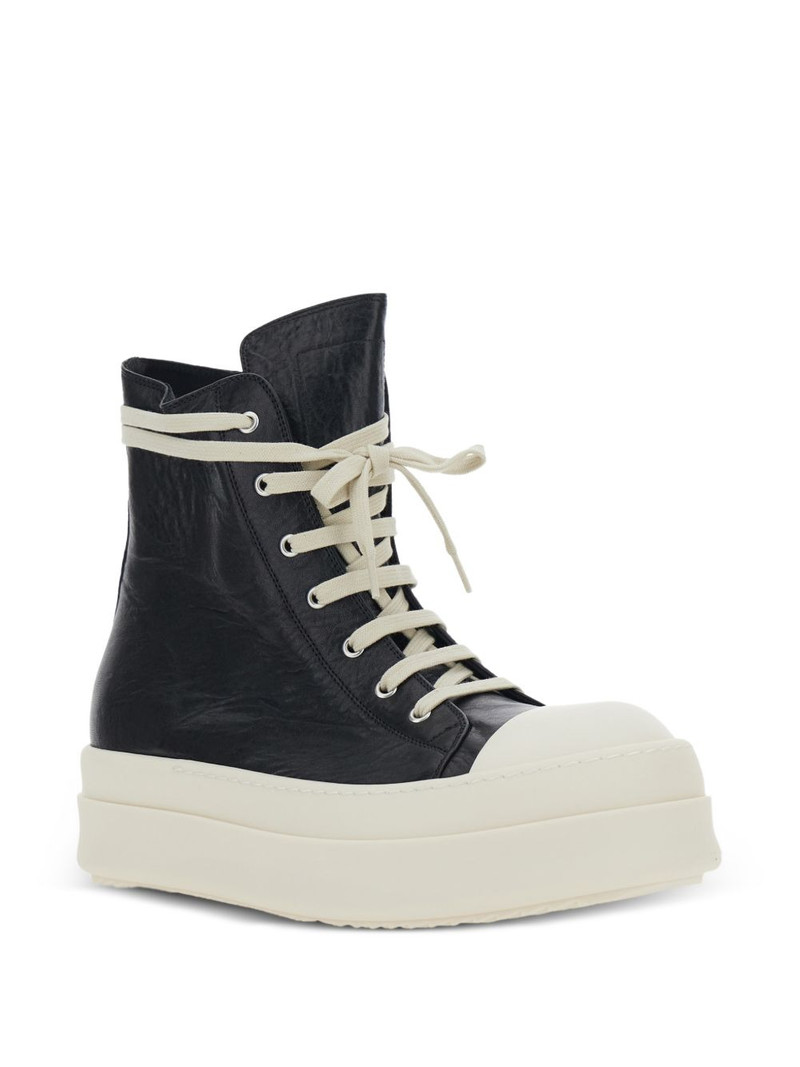 Rick Owens lace-up platform sneakers outlook
