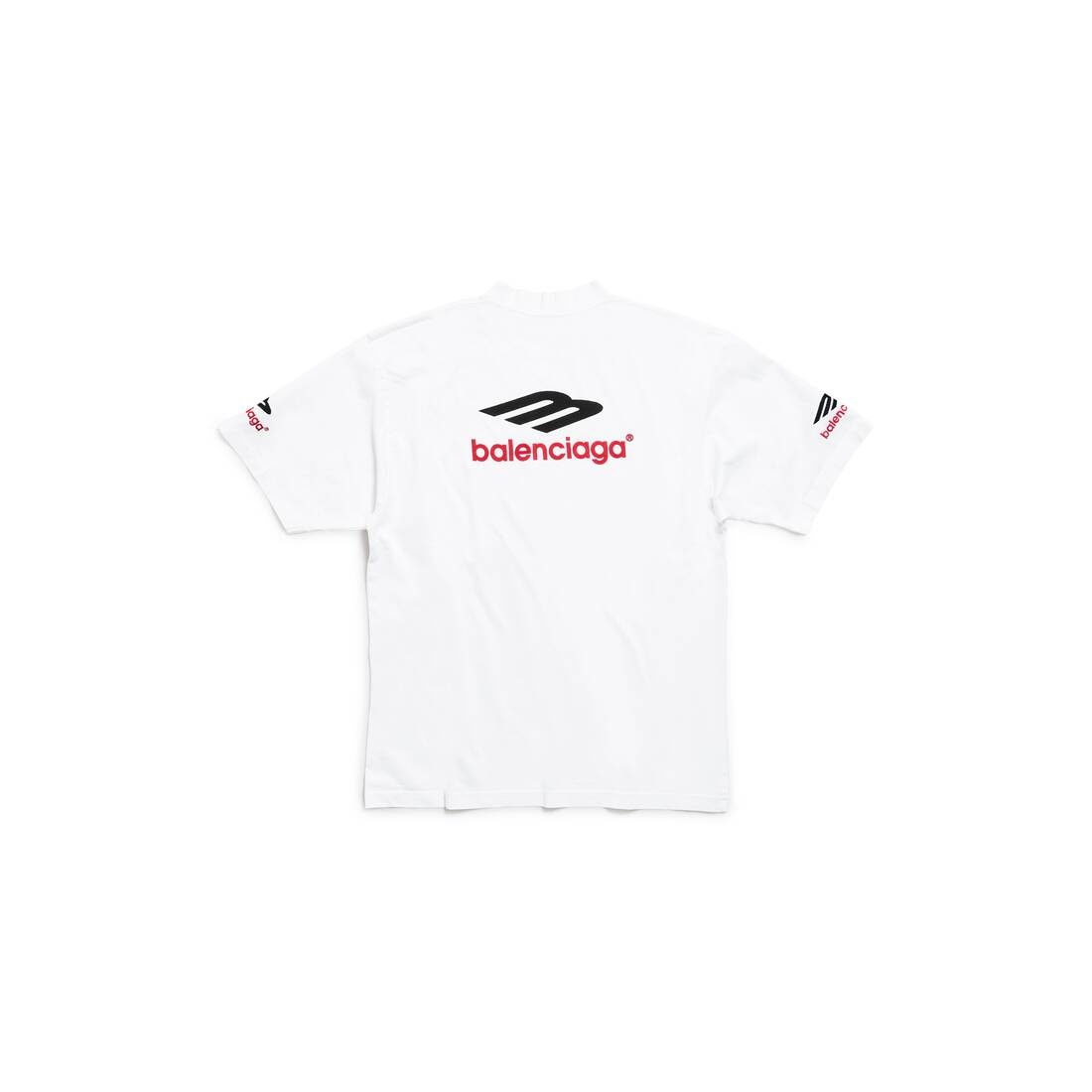 3b Sports Icon T-shirt Medium Fit in White/black - 2