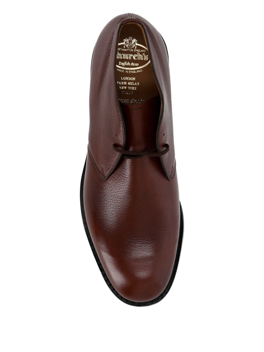 Ryder LW leather lace-up loafers - 3