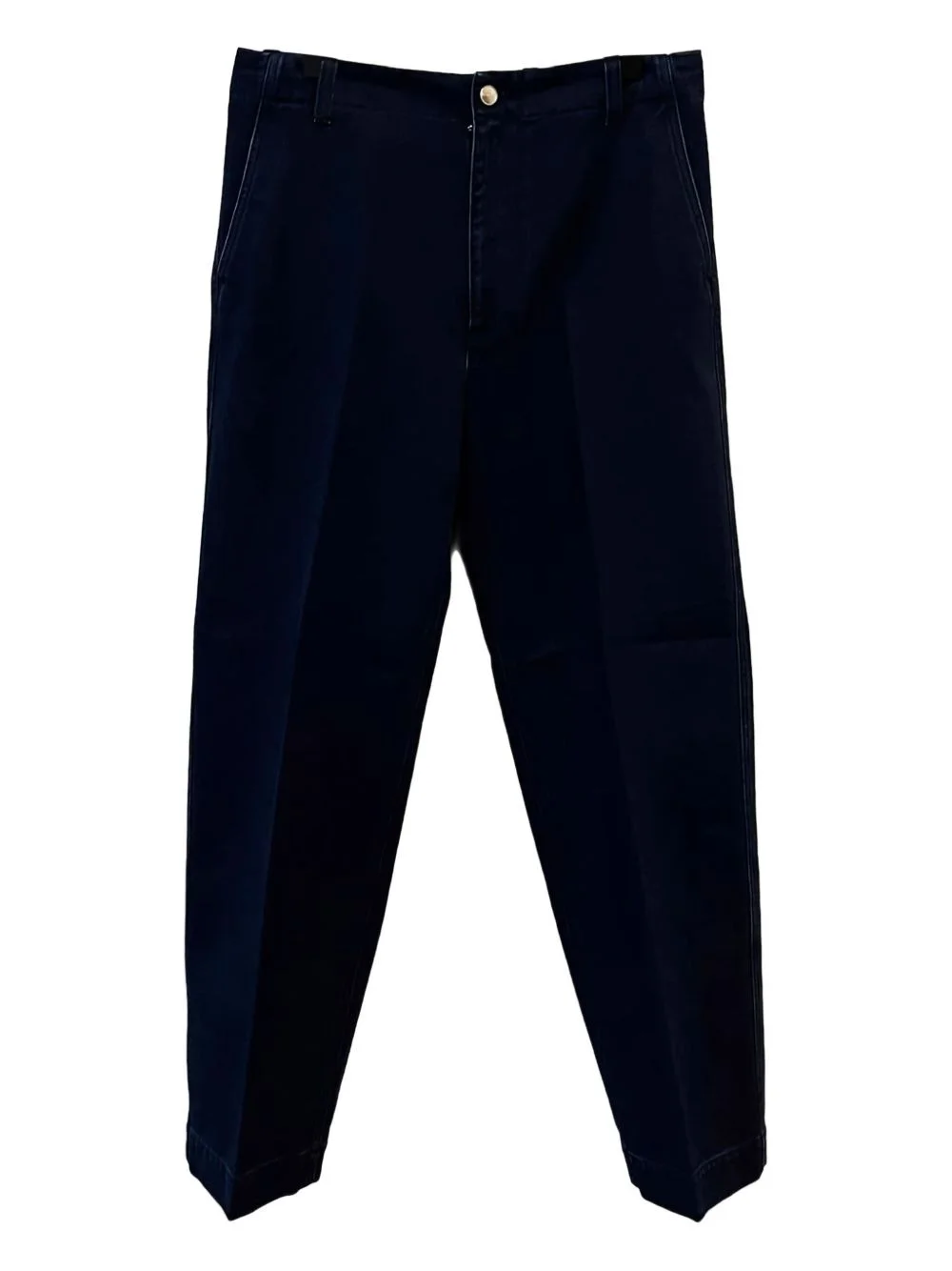 button-fly chino trousers - 1