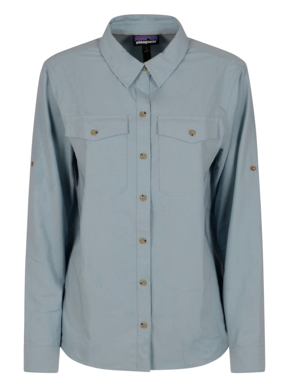 long-sleeve button-down shirt - 1