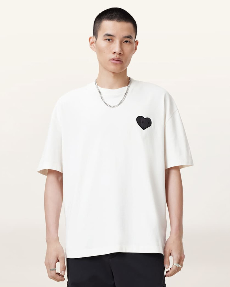 ALLSAINTS LOVER SHORT SLEEVE OVERSIZED T-SHIRT outlook