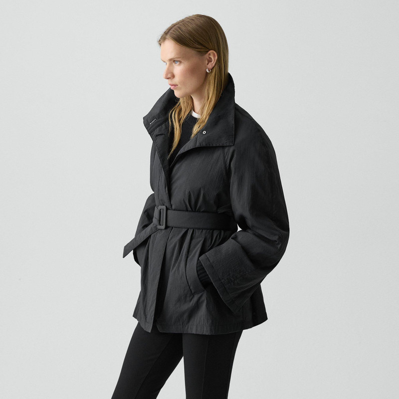 Cropped Parka in Nylon 3