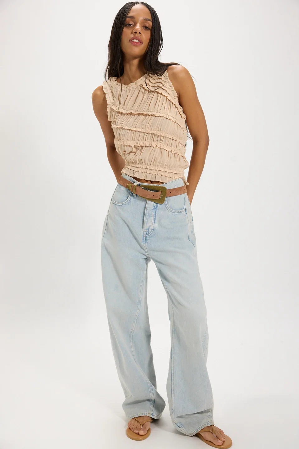 We The Free Truro Baggy Puddle Jeans - 1