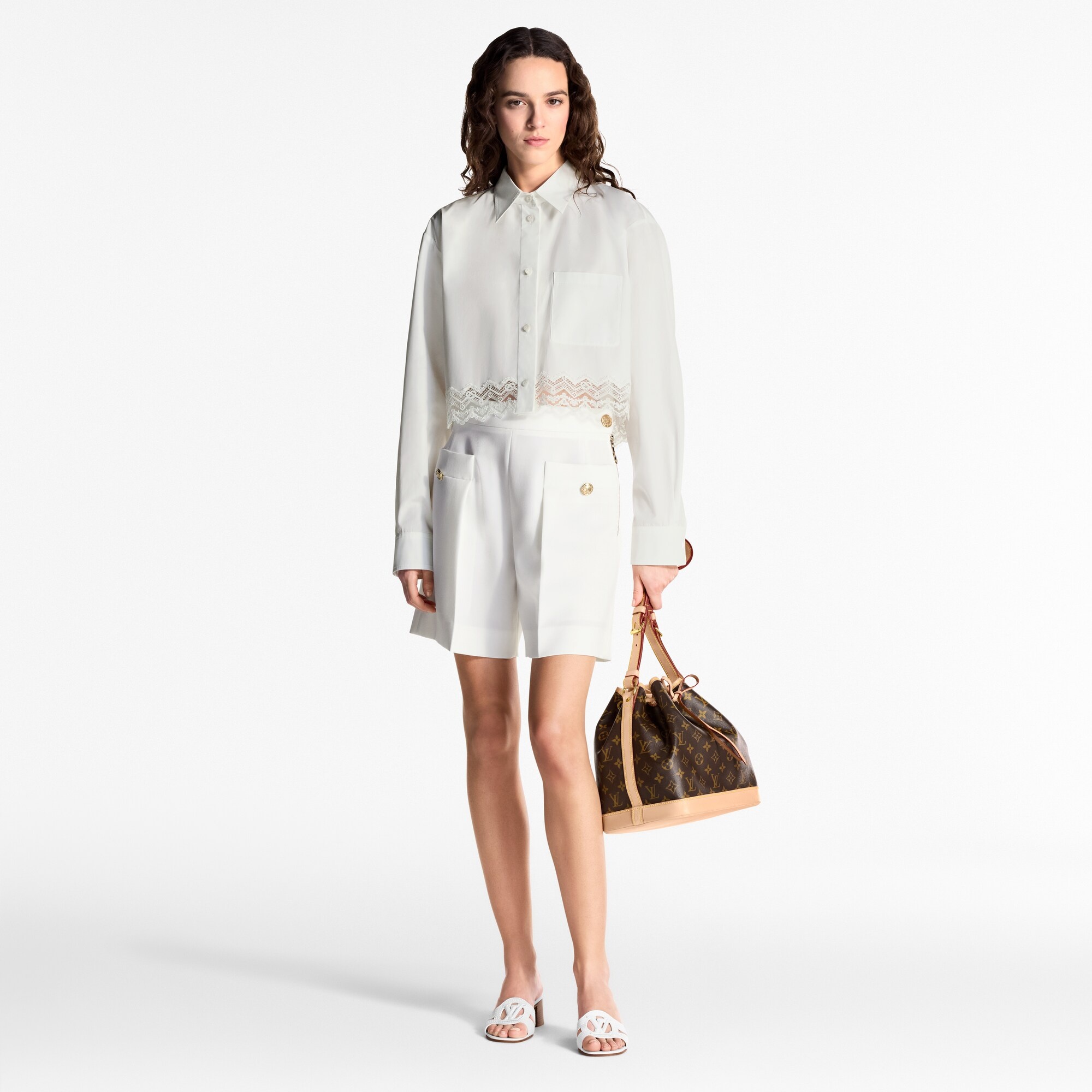 Lace Trim Shirt - 4