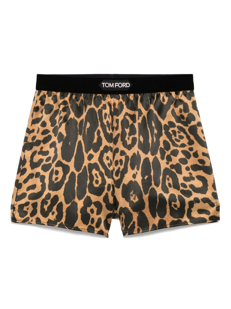 Leopard-print Boxer Shorts 1