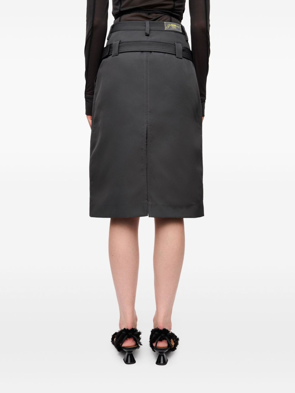 belted skirt - 4