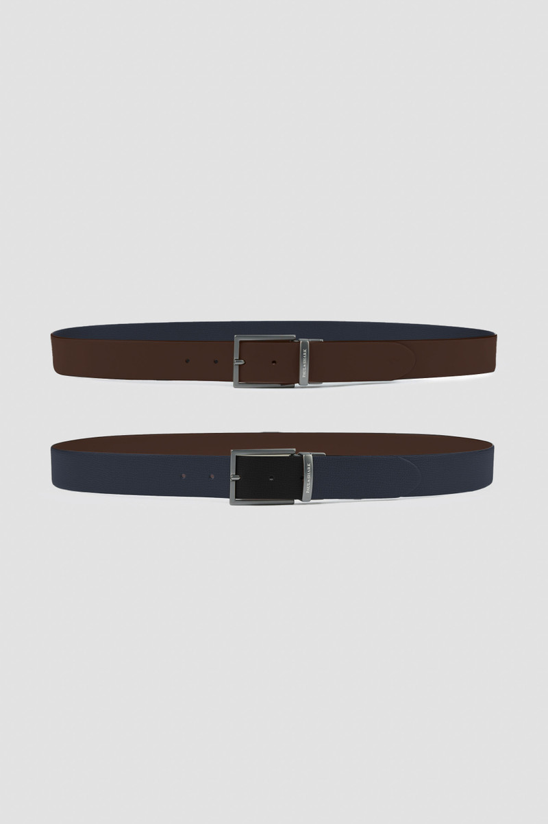 LEATHER REVERSIBLE BELT 3