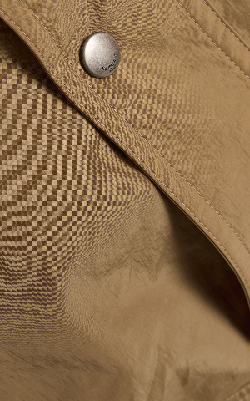 Crinkled Windbreaker brown 5