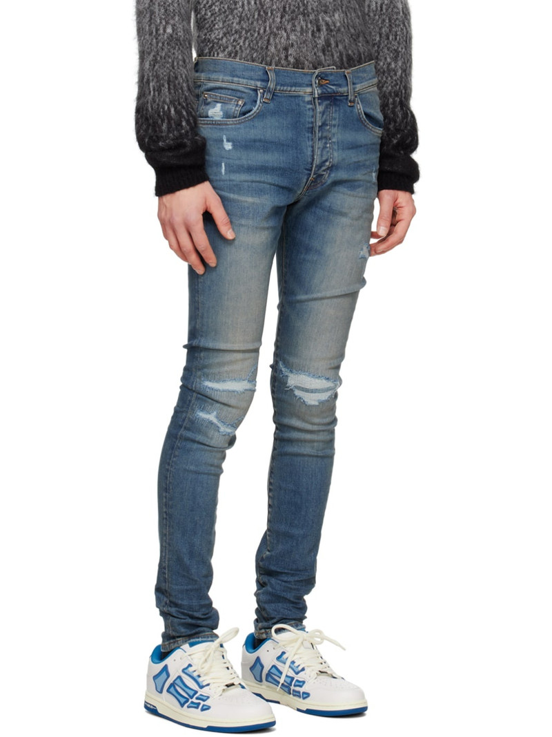 Blue MX1 Distressed Jeans 2