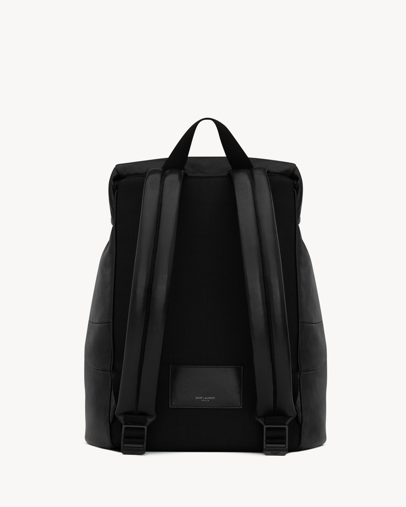 SAINT LAURENT SAINT LAURENT BACKPACK IN GRAINED LEATHER outlook