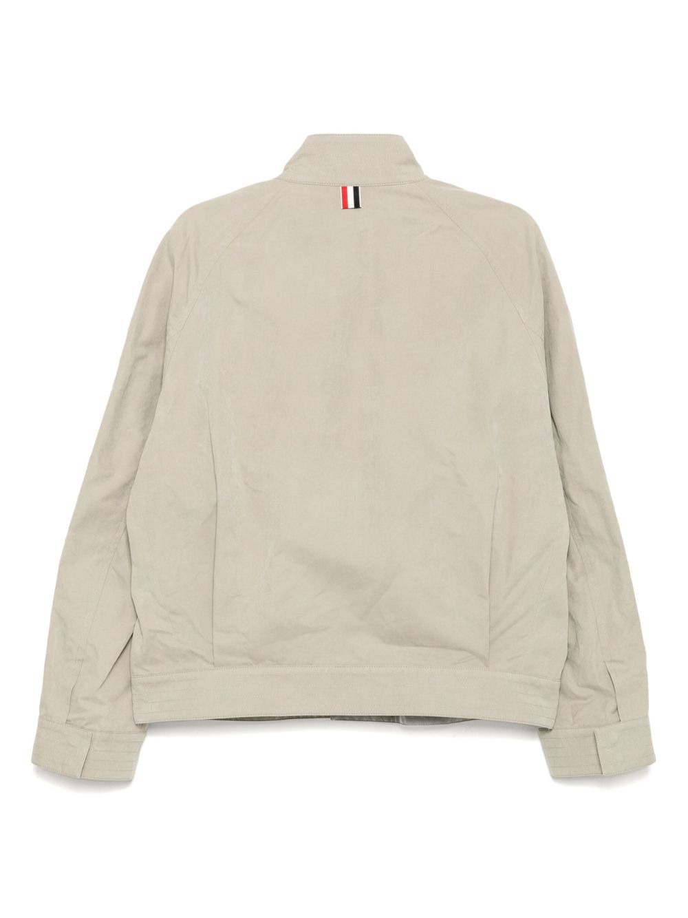 logo-patch jacket - 2