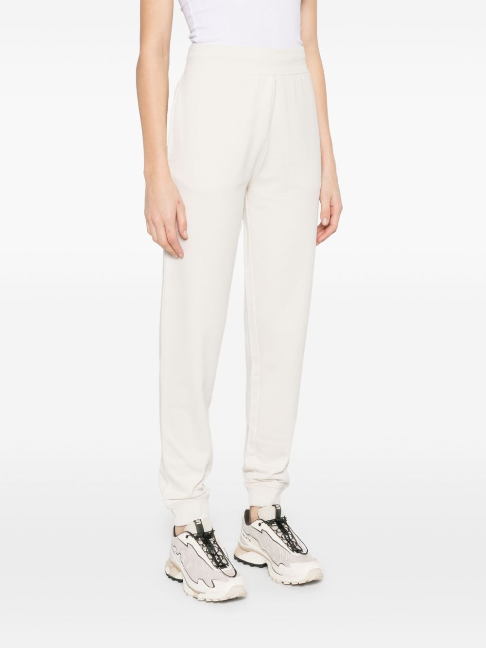 stacked-logo cotton track pants - 3