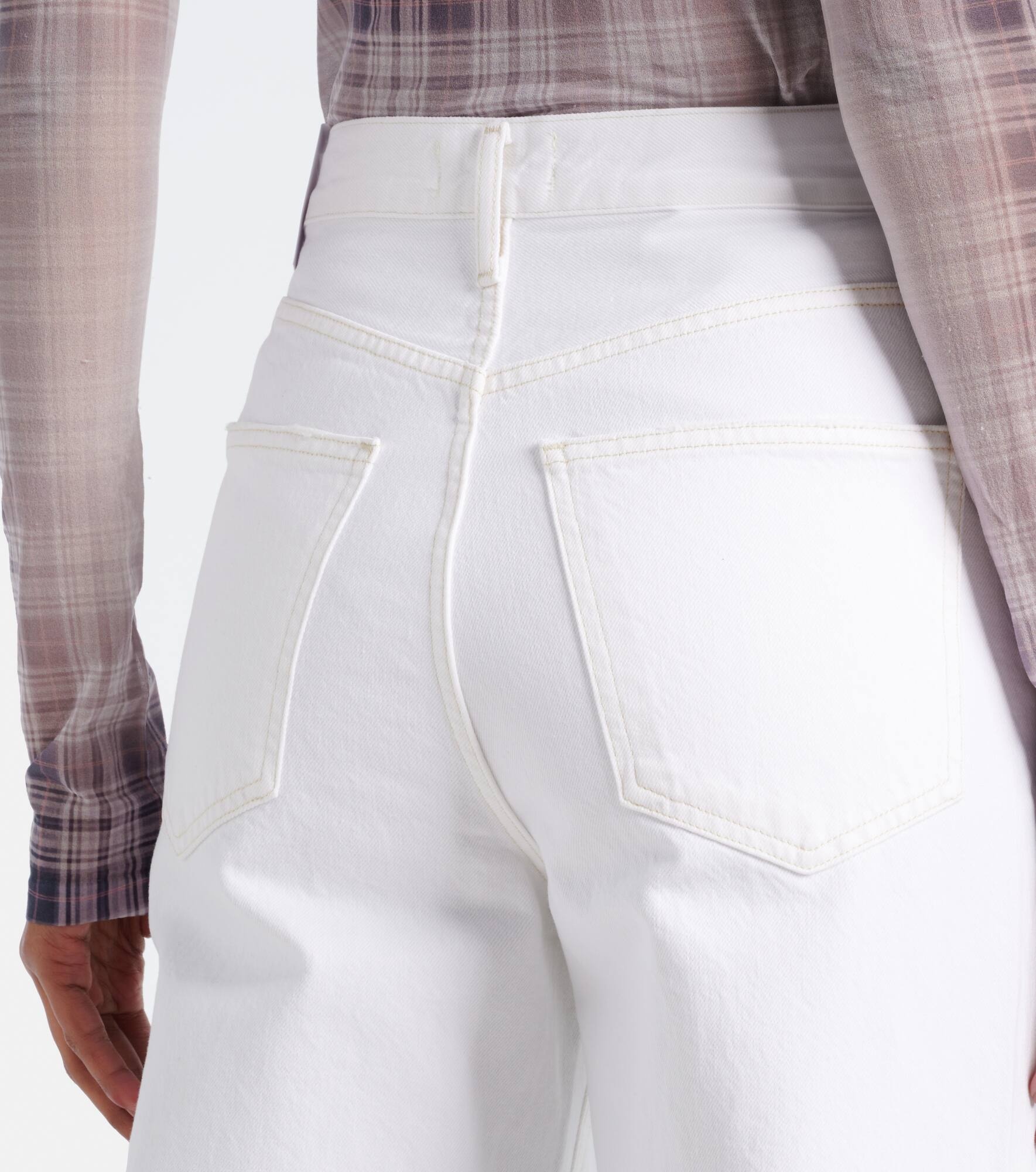 Dame high-rise wide-leg jeans - 6