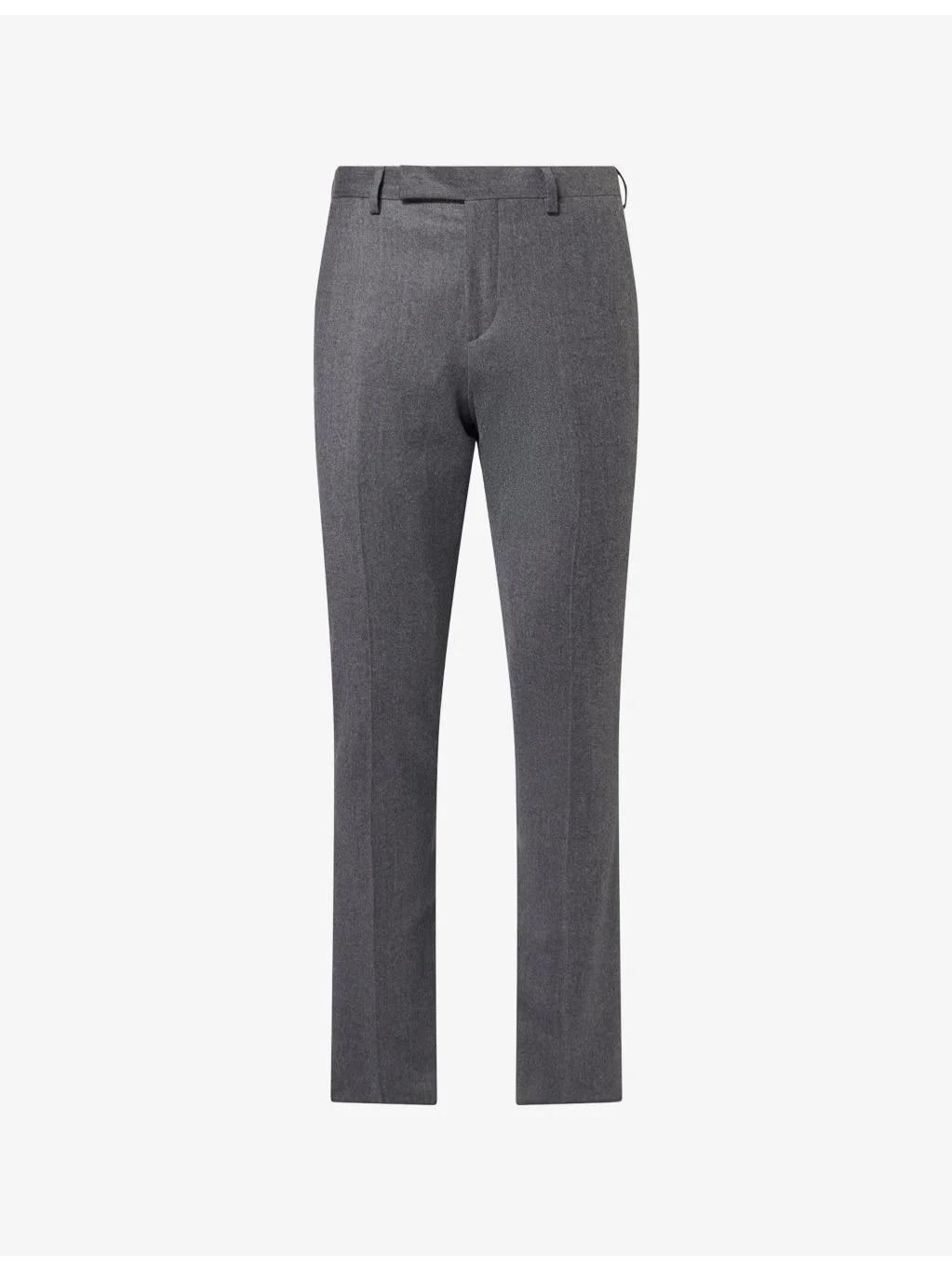 Slim-Fit Flannel Wool and Cashmere-Blend Trousers - 1