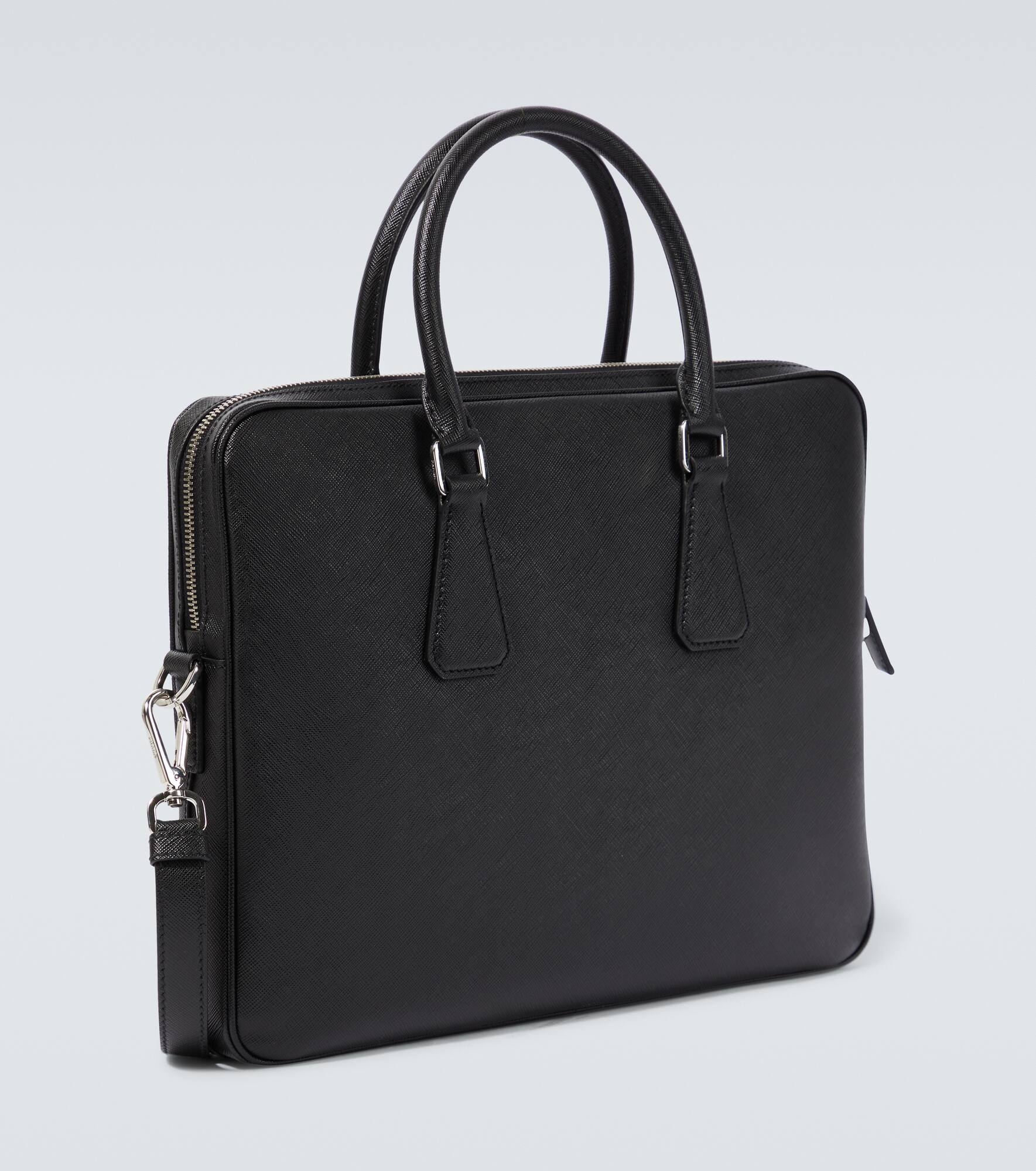 Leather briefcase - 5