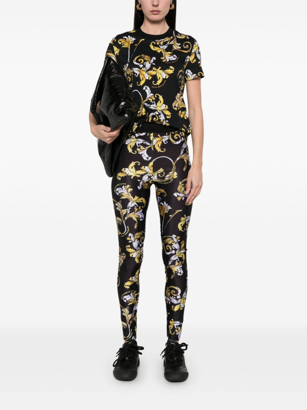 Barocco-print T-shirt - 2