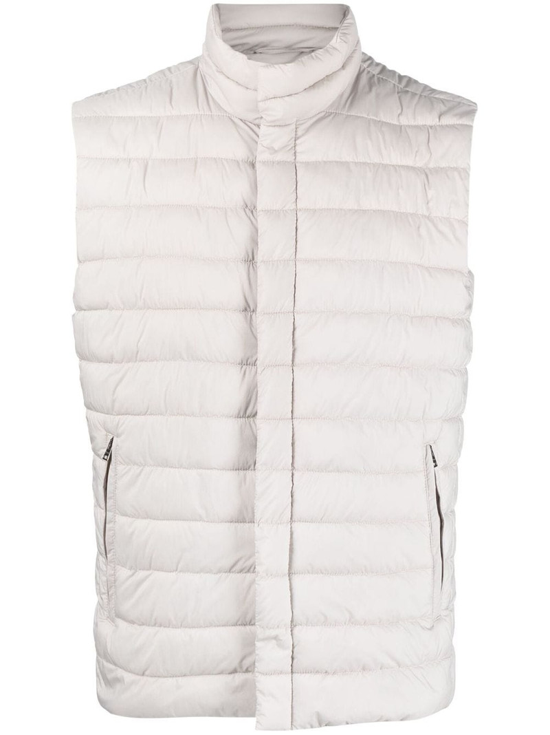 padded press-stud vest 1