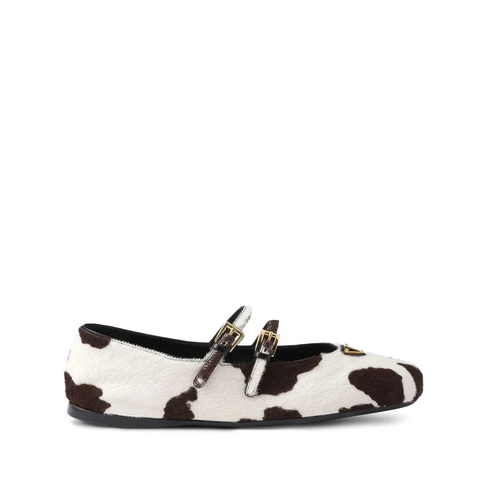 Prada White Ballet Flats Women - 1