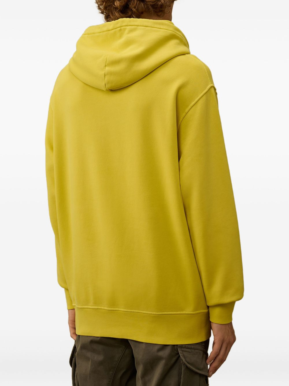 embroidered-logo hoodie - 4