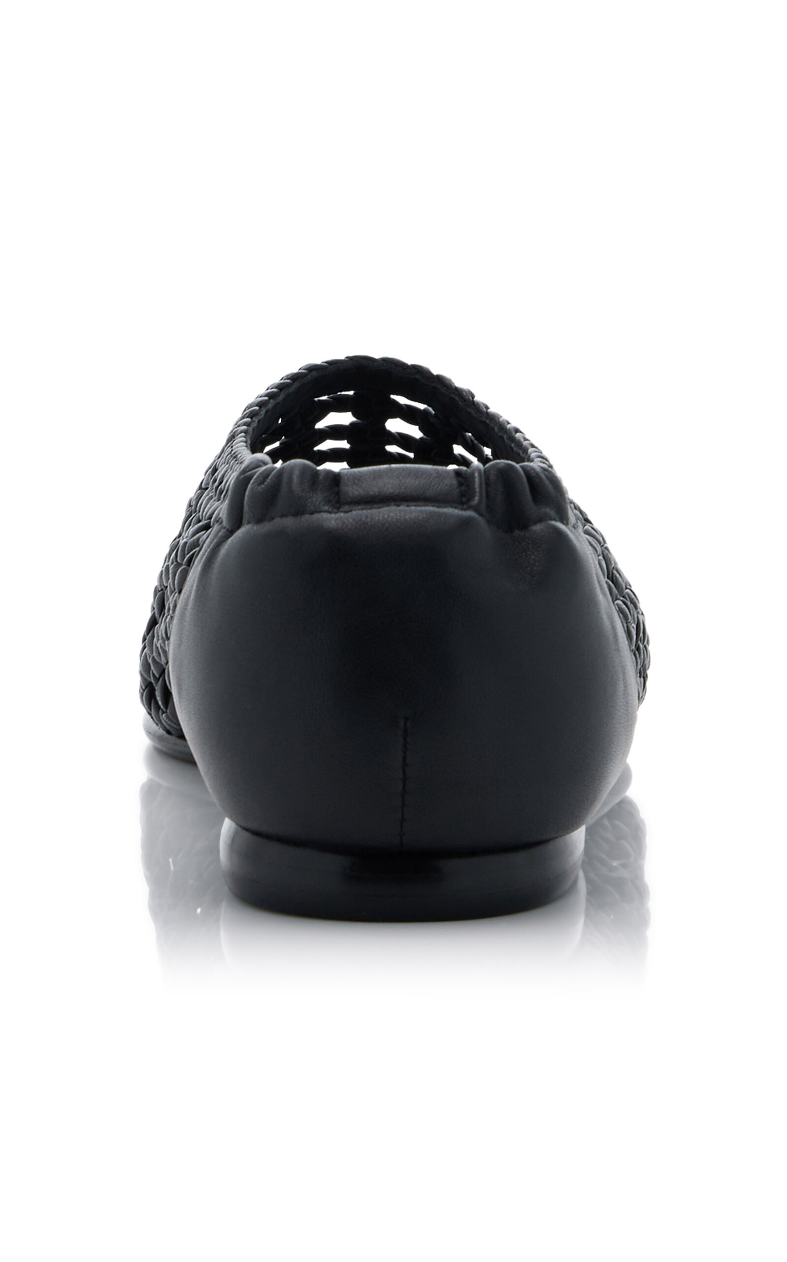 Eden Woven Leather Ballet Flats black - 5