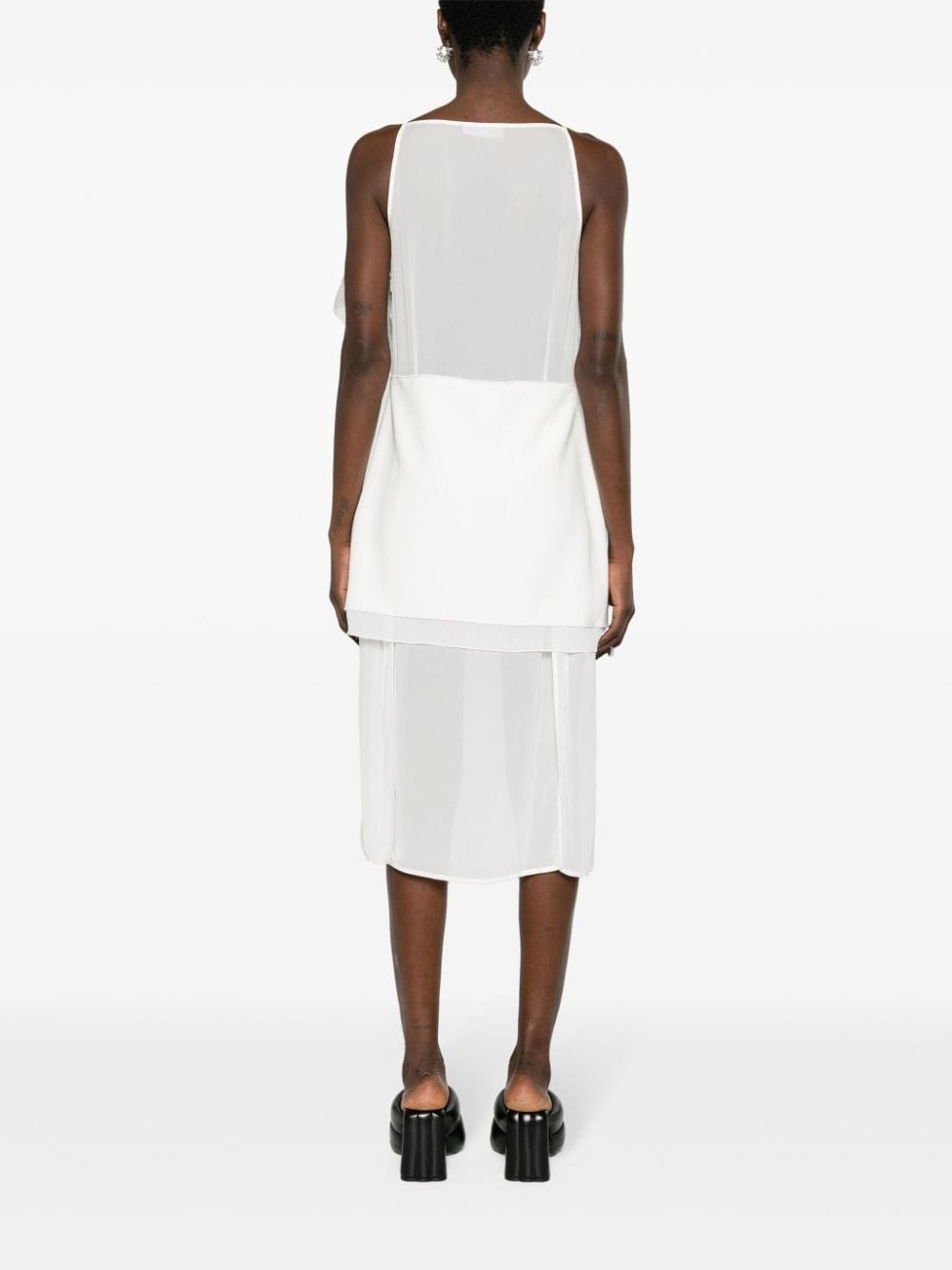 Zaha layered midi dress - 4