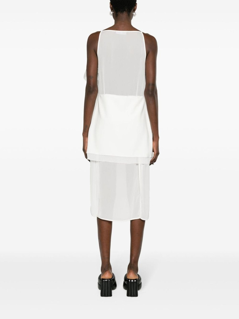 Zaha layered midi dress 4