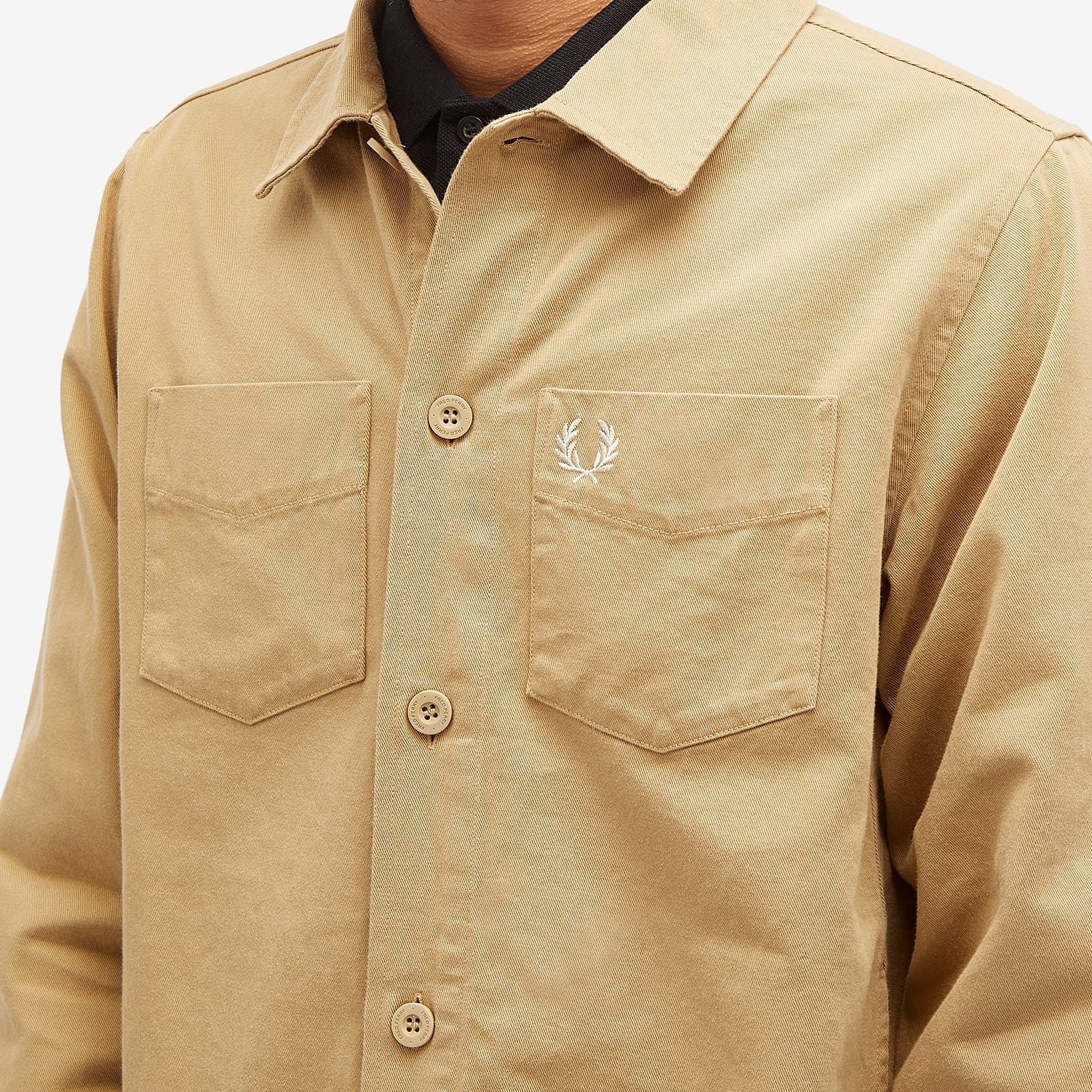 Fred Perry Twill Overshirt - 5