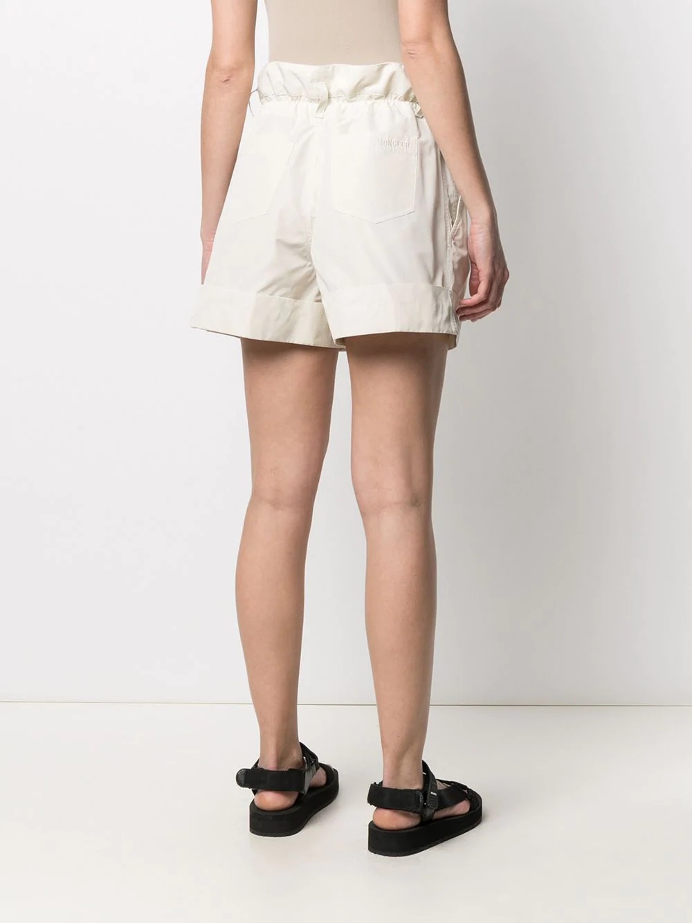 paperbag-waist shorts - 4