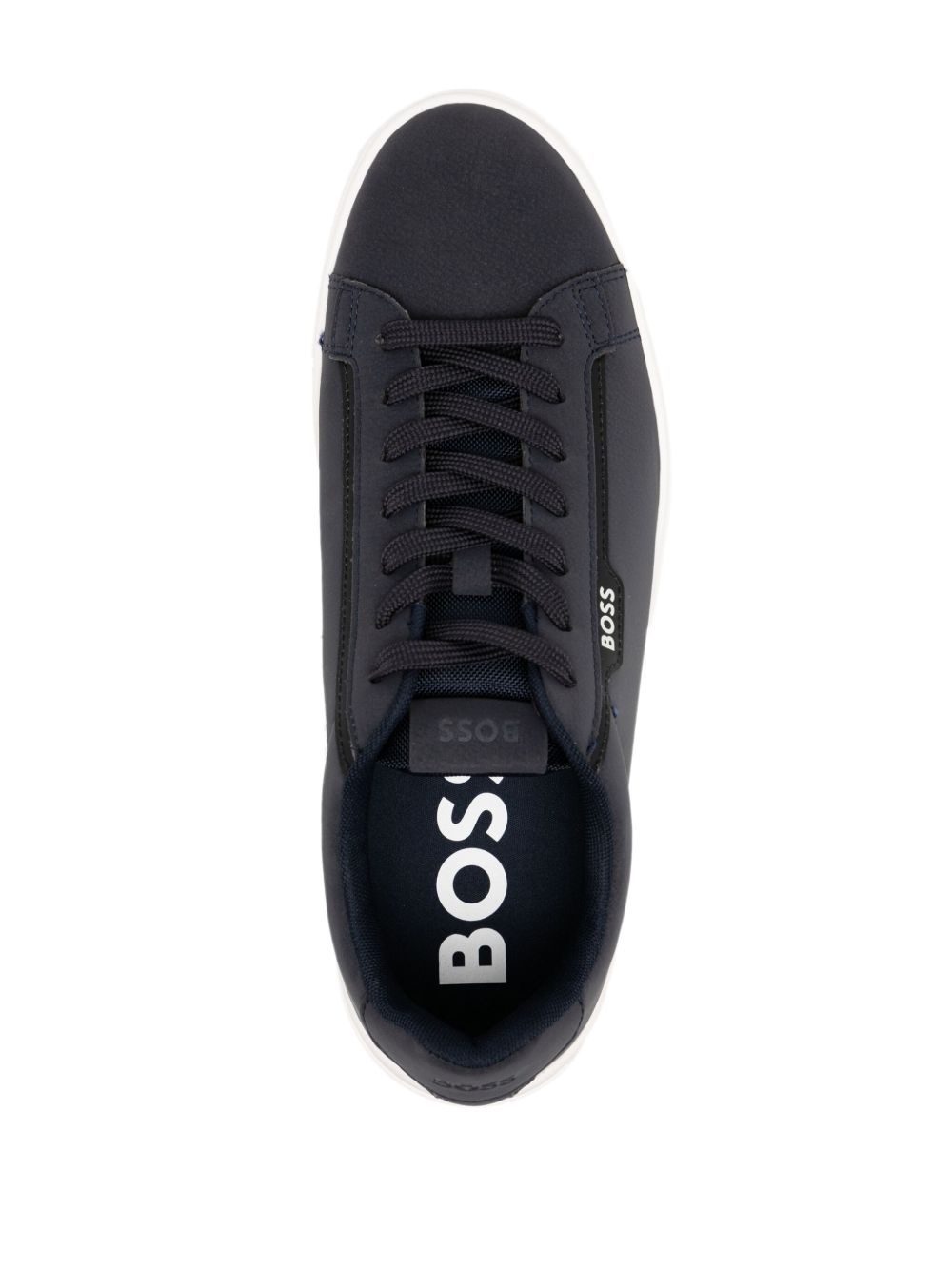 logo print sneaker - 4
