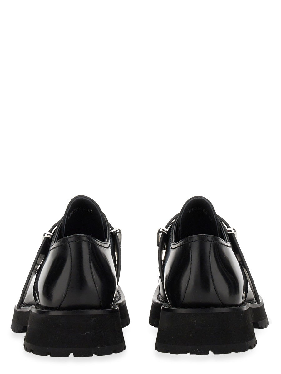 Alexander Mcqueen Men Studded Derby Loafer - 3