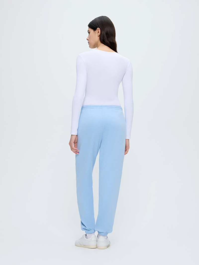 Womens 365 Midweight Track Pants - Dewdrop Blue 5