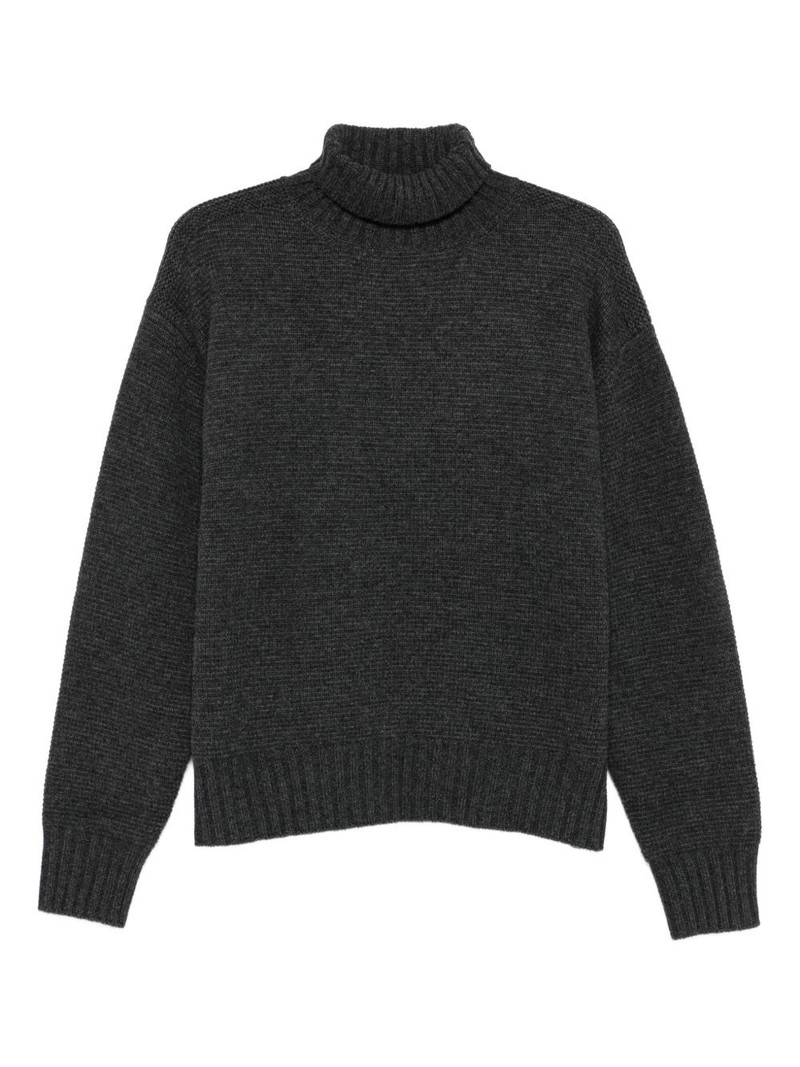 roll-neck knitted sweater 1