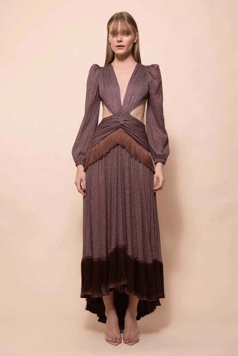 ALICIA TULLE MAXI DRESS - 1